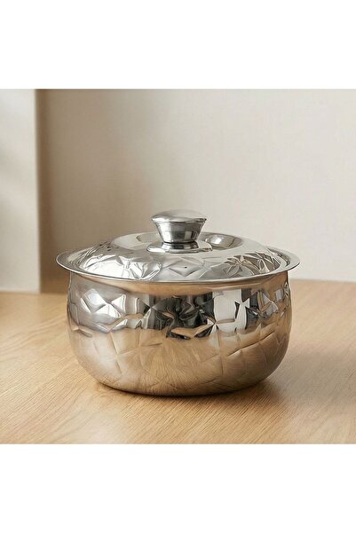 Danube Home Sahira Diamond 5000ml Stainless Steel Hotpot, Insulated Casserole...