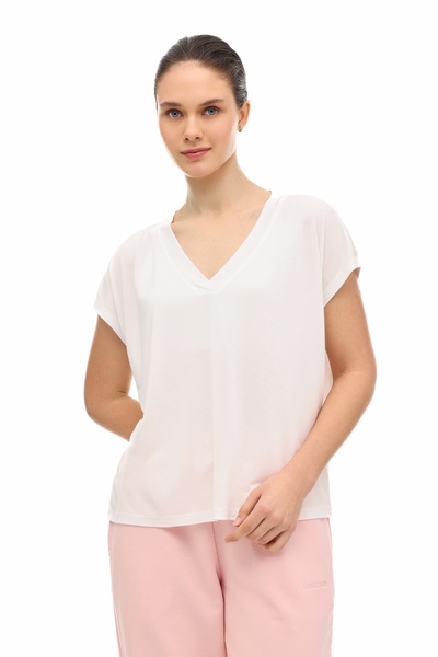 lumberjack WL 11LEVEL 6FX Екру дамска тениска с къс ръкав