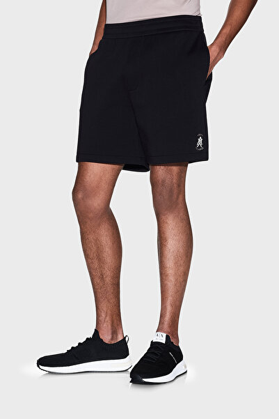 Armani Exchange شورت قطني بشعار مطبوع للرجال XM001773 AF10818 UC001