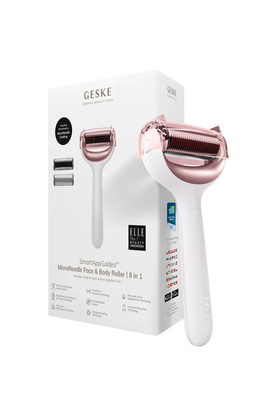 Geske MicroNeedle Face and Body Roller 8 in 1 Starlight