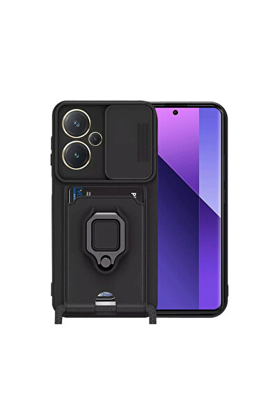 eco port حافظة ريدمي نوت 13 برو بلس زوما من السيليكون مع حلقة لبطاقة العمل - ...