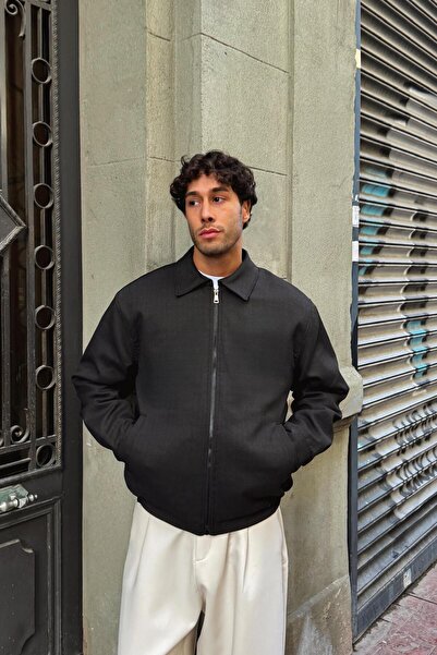 Flaw Wear Striped Bomber Jacket