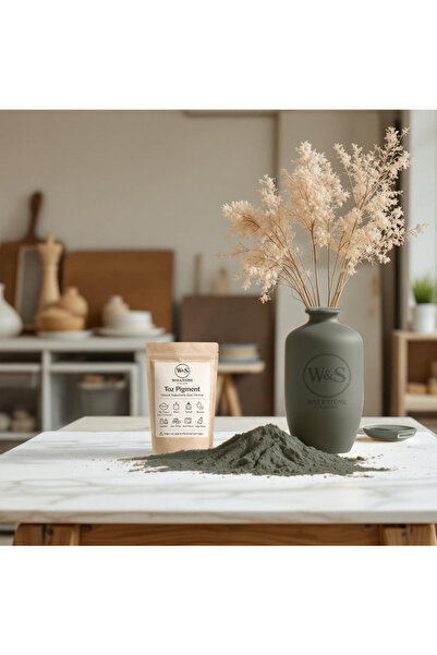 Wax&Stone ATELIER Krem Toz Pigment (RAL 130 93 05) Taş Tozu Beton Alçı Epoksi...