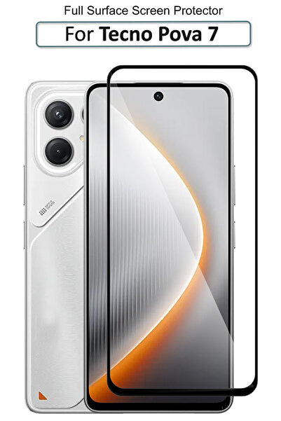 Generic واقي شاشة زجاجي ممتاز لهاتف تكنو بوفا 7