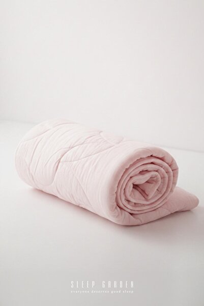 Sleep Garden Ranforce Anti-Bacterial Cotton Baby Quilt Pink 95X145