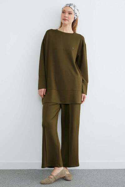 Fulla Moda Fullamodest Large Size Modal 2-Piece Set