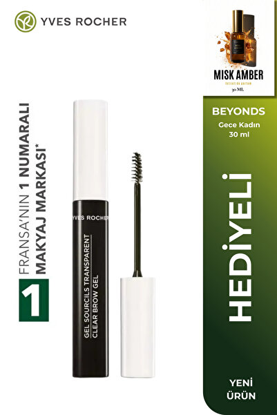 Yves Rocher 48 Saat Etkili Kaş Sabitleyici Maskara Fiber Fırçalı Doğal Görünü...