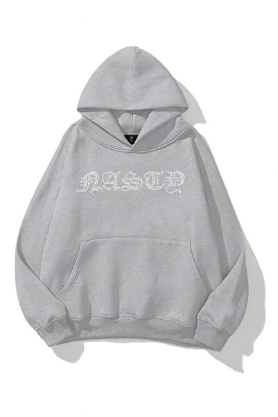 Flaubert -Unisex Lines and Stones Printed Sweatshirt 3 Thread Count Compact F...