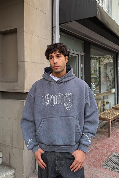 Flaw Wear Endy Dad Embroidered Hoodie