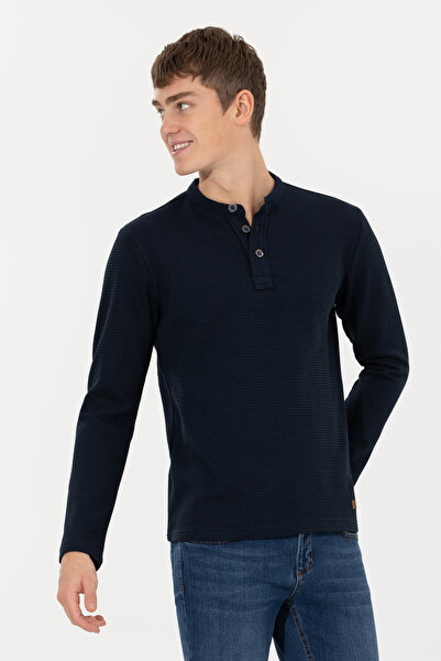 U.S. Polo Assn. Men's Navy Blue Sweatshirt 50253447-Vr033