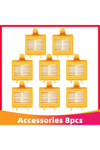 NO BRAND مجموعة قطع غيار متوافقة مع ملحقات روبوت التنظيف iRobot Roomba من سلس...