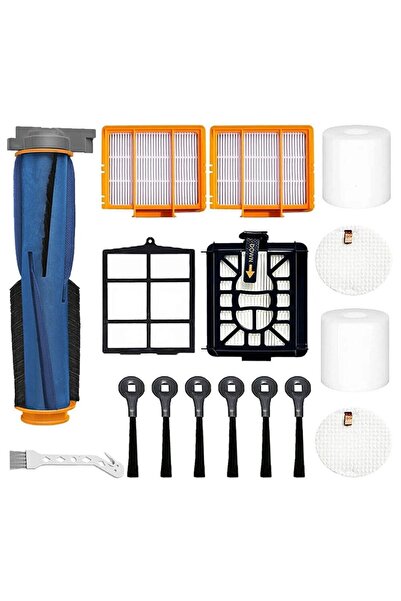 NO BRAND مناسب لمجموعة الفرشاة الرئيسية للمكنسة الكهربائية الروبوتية Shark AI...