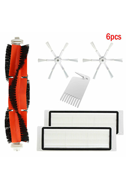 NO BRAND مناسب لفرش مكنسة روبوروك S5 S6 ماكس S50 S51 S55 S6 بيور