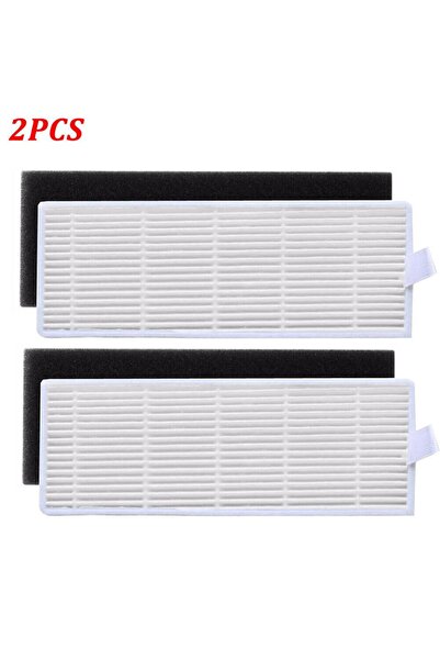 NO BRAND مناسب لاستبدال فرشاة الجانب لفلتر HEPA، ومناسب لقطع غيار مكنسة الروب...