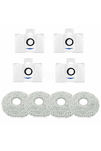 NO BRAND مناسب لمرشحات وفرشاة وممسحة المكانس الكهربائية Ecovacs T20 PRO/T20 M...