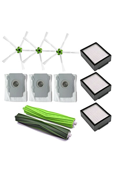 NO BRAND مناسب لفلتر الفرشاة الجانبية، ومناسب للمكنسة الكهربائية iRobot Roomb...