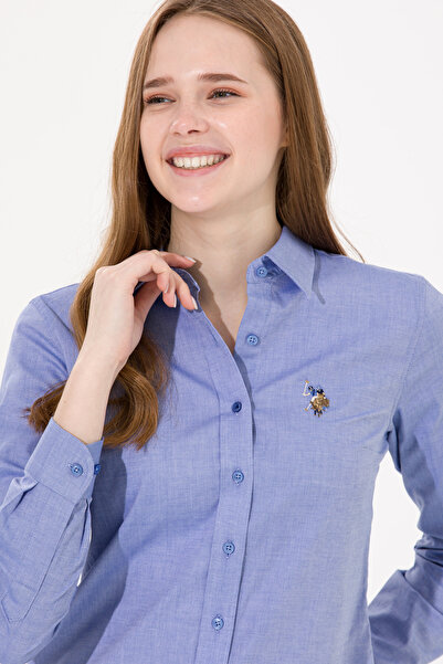 U.S. Polo Assn. Γυναικείο μακρυμάνικο πουκάμισο Saks Basic 50254249-VR032