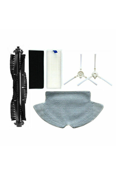 NO BRAND قطع غيار مكنسة كهربائية 360 S6 Sweeper: فرشاة رئيسية/جانبية، فلتر، م...