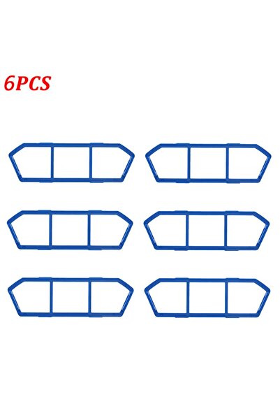 NO BRAND مناسب لاستبدال فرشاة الجانب لفلتر HEPA، ومناسب لقطع غيار مكنسة الروب...