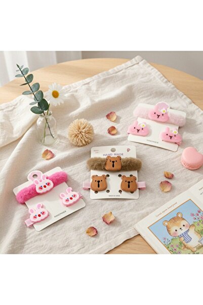 OEM Set 9 accesorii de păr pentru fetițe, accesorii de păr la modă, culoare m...