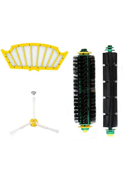 NO BRAND يناسب فلاتر وفرش وأجزاء مجموعة iRobot Roomba من سلسلة 500 و510 و530 ...