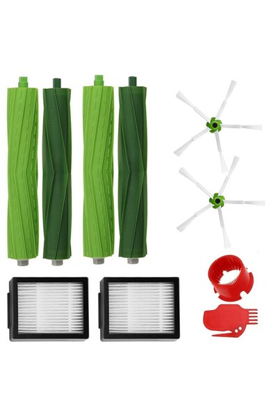 NO BRAND مناسب لفلتر الفرشاة الجانبية، ومناسب للمكنسة الكهربائية iRobot Roomb...