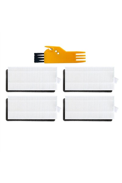 NO BRAND مناسب لـ NEATSVOR X500 مكنسة كهربائية مزودة بفلتر HEPA، قطعة قماش لل...