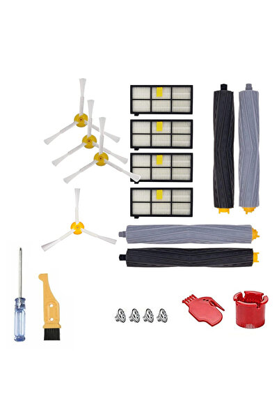 NO BRAND مناسب لمجموعات استبدال المكانس الكهربائية الروبوتية، ومناسب لسلسلة i...