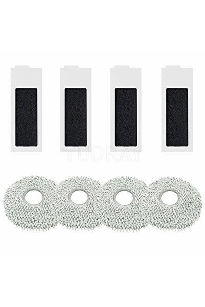 NO BRAND مناسب لمرشحات وفرشاة وممسحة المكانس الكهربائية Ecovacs T20 PRO/T20 M...