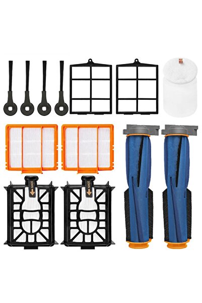 NO BRAND مناسب لمجموعة الفرشاة الرئيسية للمكنسة الكهربائية الروبوتية Shark AI...