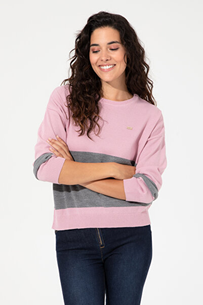 U.S. Polo Assn. Women's Magnolia Crew Neck Sweater 50252218-Vr211