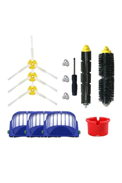 NO BRAND مناسب لفلتر الاستبدال، مناسب لمجموعات فرش iRobot Roomba من سلسلة 600...