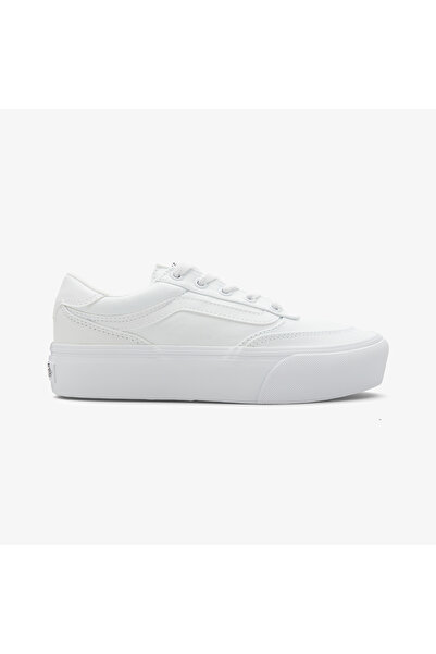 Vans حذاء رياضي نسائي من Brooklyn Ls باللون الأبيض Vn000dc4www1