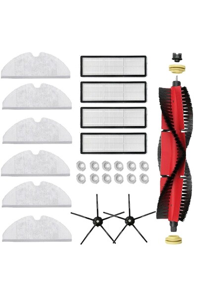 NO BRAND مناسب لفرش روبوروك S5 ماكس S50 S51 S55 S60 S65، قطع غيار المكانس الك...