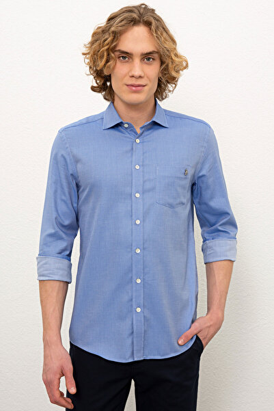 U.S. Polo Assn. Men's Saks Long Sleeve Shirt 50234730-Vr045