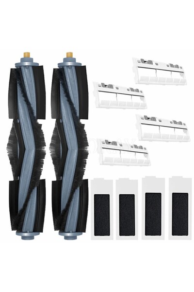 NO BRAND مناسب لمرشحات وفرشاة وممسحة المكانس الكهربائية Ecovacs T20 PRO/T20 M...