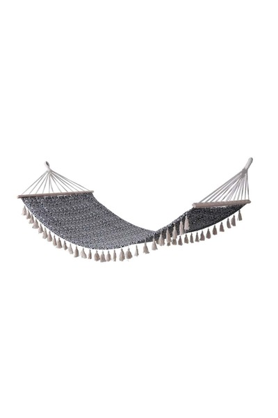 DacEnergy DacEnergy(C) hammock, with wooden bars, made of Cotton and Polyeste...