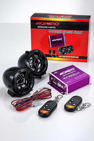 monero MOTOSİKLET ALARM SETİ