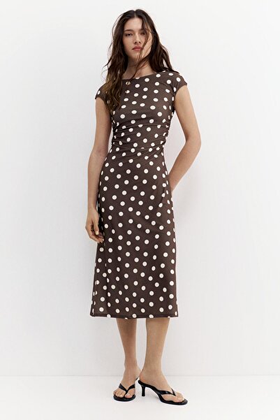 Pull & Bear Midi elbise, tek parça kol