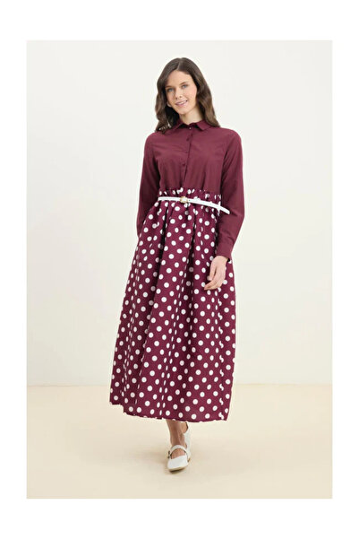 Line By Touches Helena Polka Dot Dress