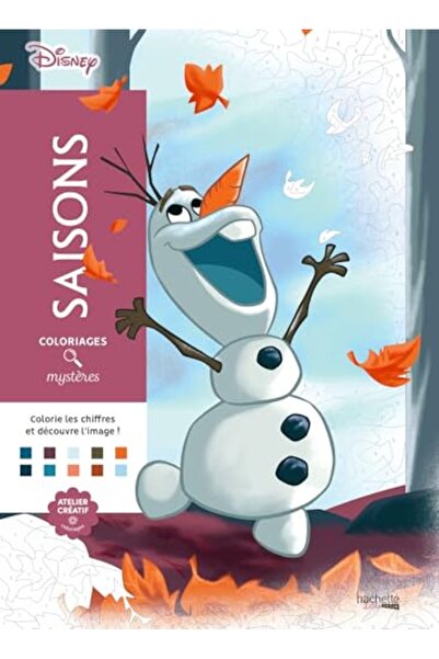 Hachette ألغاز الألوان ديزني - سيزونز