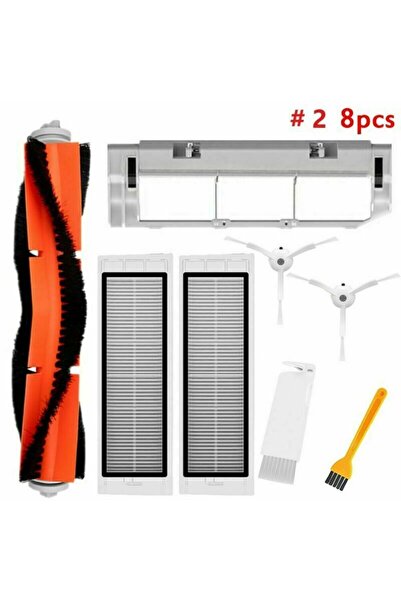 NO BRAND مناسب لفرش مكنسة روبوروك S5 S6 ماكس S50 S51 S55 S6 بيور