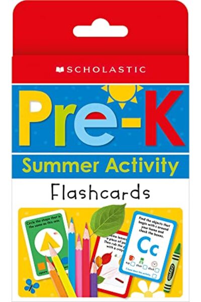 Cartwheel Books بطاقات تعليمية لأنشطة ما قبل الروضة الصيفية (الاستعداد لمرحلة...