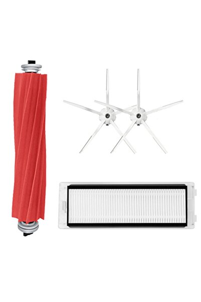 NO BRAND مناسب لفرشاة روبوروك P10/Q ريفو الرئيسية، والفرشاة الجانبية، والفلتر...