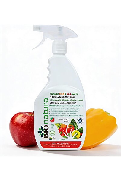 Bionatura.ca غسول طبيعي للفواكه والخضراوات | منظف خضراوات طبيعي 100% وغير سام...