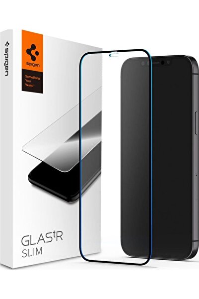 Spigen iPhone 6.7″ FC – HD Screen Protector For iPhone 12 Pro Max - Black