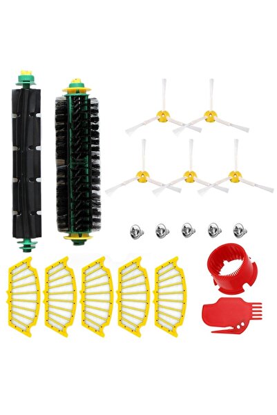 NO BRAND يناسب فلاتر وفرش وأجزاء مجموعة iRobot Roomba من سلسلة 500 و510 و530 ...