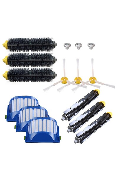 NO BRAND مناسب لمجموعة ملحقات الاستبدال، ومناسب لمكنسة iRobot Roomba الكهربائ...