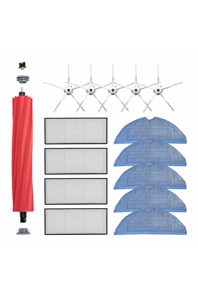 NO BRAND مناسب لفرشاة Roborock S7 S70 S75 T7 T7S T7Plus T7SPlus، وفلتر HEPA، ...