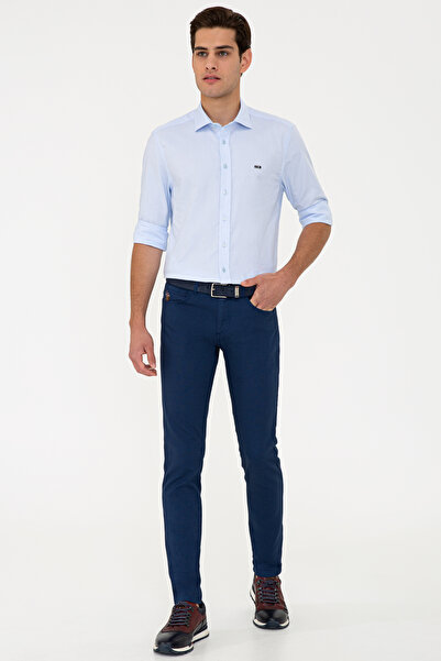 U.S. Polo Assn. Men's Indigo Canvas Trousers 50218309-Vr164